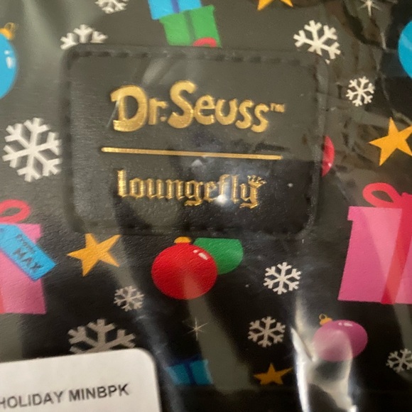 How the Grinch Stole Christmas Mini Backpack Loungefly - Picture 8 of 8